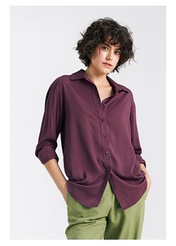 Nife Koszula w kolorze ciemnofioletowym ze sklepu Limango Polska w kategorii Koszule damskie - zdjęcie 171233544