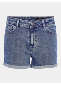 Noisy May Szorty jeansowe Moni 27029489 Niebieski Slim Fit ze sklepu MODIVO w kategorii Szorty - zdjęcie 171234271
