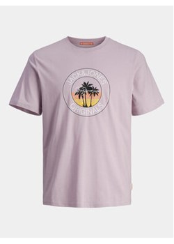 Jack&Jones T-Shirt Casey 12255238 Fioletowy Standard Fit ze sklepu MODIVO w kategorii T-shirty męskie - zdjęcie 171234602