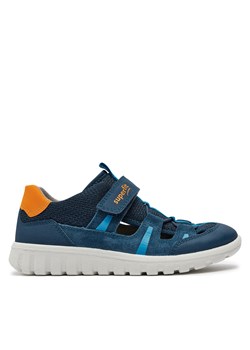 Półbuty Superfit 1-006181-8000 D Blue/Orange ze sklepu eobuwie.pl w kategorii Buty sportowe dziecięce - zdjęcie 171235900