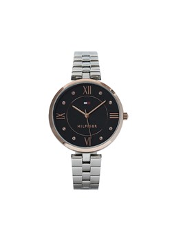 Zegarek Tommy Hilfiger Ella 1782684 Silver/Black ze sklepu eobuwie.pl w kategorii Zegarki - zdjęcie 171236012