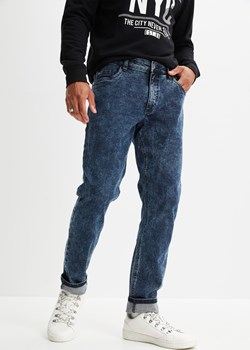 Dżinsy ze stretchem Regular Fit Tapered ze sklepu bonprix w kategorii Jeansy męskie - zdjęcie 171236454