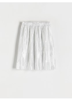 Reserved - Spódnica z błyszczącej tkaniny - ciemnoszary ze sklepu Reserved w kategorii Spódnice dziewczęce - zdjęcie 171236862