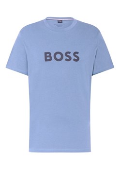 t-shirt męski boss 33742185 błękitny ze sklepu Royal Shop w kategorii T-shirty męskie - zdjęcie 171237784