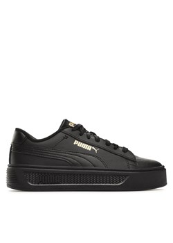 Sneakersy Puma Smash Platform v3 390758 07 Puma Black-Puma Gold ze sklepu eobuwie.pl w kategorii Buty sportowe damskie - zdjęcie 171238170