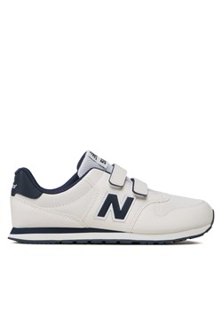 Sneakersy New Balance GV500WN1 Biały ze sklepu eobuwie.pl w kategorii Buty sportowe dziecięce - zdjęcie 171238474