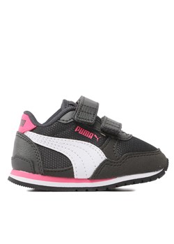 Sneakersy Puma St Runner V3 Mesh V Inf 385512 16 Shadow Gray/White/Glow Pink ze sklepu eobuwie.pl w kategorii Buciki niemowlęce - zdjęcie 171238924
