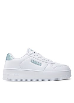 Sneakersy Champion Rebound Platform Metal Low Cut Shoe S11655-CHA-WW010 Wht/Lt.Blue ze sklepu eobuwie.pl w kategorii Buty sportowe damskie - zdjęcie 171239753