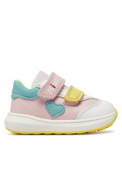 Sneakersy Primigi 5906222 White-Pink-Green ze sklepu eobuwie.pl w kategorii Buciki niemowlęce - zdjęcie 171240054