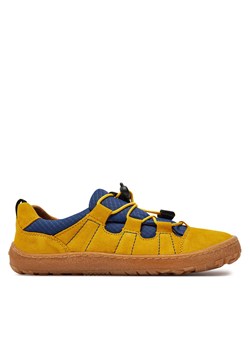 Sneakersy Froddo Barefoot Track G3130243-3 D Żółty ze sklepu eobuwie.pl w kategorii Półbuty dziecięce - zdjęcie 171240681
