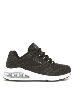 Sneakersy Skechers Uno 2 In Kat Neato 155642/BLK Black ze sklepu eobuwie.pl w kategorii Buty sportowe damskie - zdjęcie 171241174
