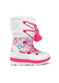 Śniegowce Agatha Ruiz de la Prada 221995-B S Blanco ze sklepu eobuwie.pl w kategorii Buty zimowe dziecięce - zdjęcie 171241180