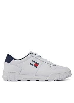 Sneakersy Tommy Jeans Th Central Cc And Coin White YBS ze sklepu eobuwie.pl w kategorii Trampki męskie - zdjęcie 171241253
