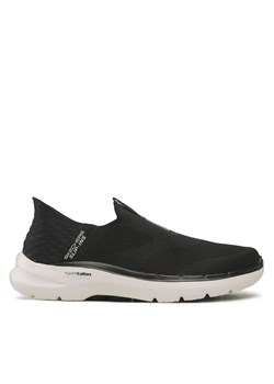Sneakersy Skechers Go Walk 6 216278/BLK Black ze sklepu eobuwie.pl w kategorii Półbuty męskie - zdjęcie 171241594