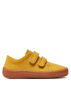 Sneakersy Froddo Barefoot Vegan G3130248-6 S Żółty ze sklepu eobuwie.pl w kategorii Półbuty dziecięce - zdjęcie 171242503