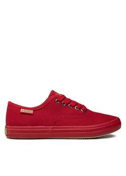 Tenisówki Big Star Shoes JJ274263 Red ze sklepu eobuwie.pl w kategorii Trampki damskie - zdjęcie 171243270