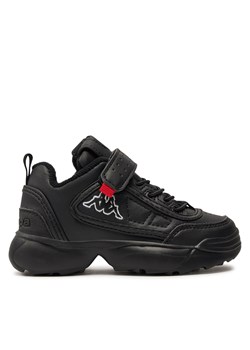 Sneakersy Kappa 260782K Black 1111 ze sklepu eobuwie.pl w kategorii Buty sportowe dziecięce - zdjęcie 171243390