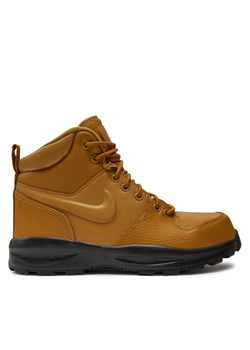 Sneakersy Nike Manoa Ltr (Gs) BQ5372 700 Brązowy ze sklepu eobuwie.pl w kategorii Buty zimowe dziecięce - zdjęcie 171243404
