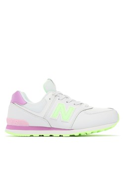 Sneakersy New Balance GC574CX Beżowy ze sklepu eobuwie.pl w kategorii Buty sportowe dziecięce - zdjęcie 171243603