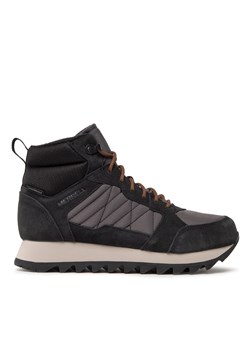 Buty Merrell Alpine Sneaker Mid Plr Wp 2 J004289 Black ze sklepu eobuwie.pl w kategorii Buty zimowe męskie - zdjęcie 171243920