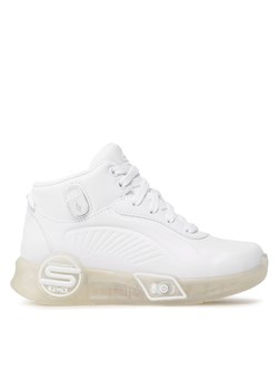 Sneakersy Skechers S-Lights Remix 310100L/WHT Biały ze sklepu eobuwie.pl w kategorii Buty sportowe dziecięce - zdjęcie 171244122