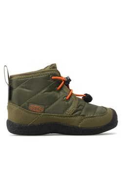 Buty Keen Howser II Chukka Wp 1025518 Capulet Olive/Russet Orange ze sklepu eobuwie.pl w kategorii Buty zimowe dziecięce - zdjęcie 171244634