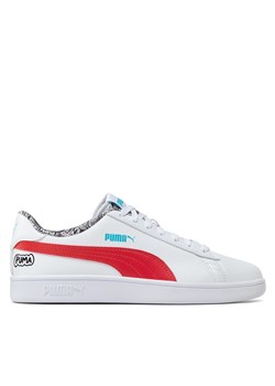 Sneakersy Puma Smash V2 Me Happy 386396 01 White/Red/Blue/Atoll/Black ze sklepu eobuwie.pl w kategorii Trampki męskie - zdjęcie 171245084