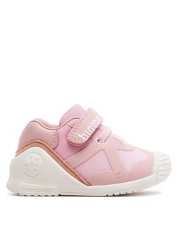 Sneakersy Biomecanics 242150 C Różowy ze sklepu eobuwie.pl w kategorii Buciki niemowlęce - zdjęcie 171245114