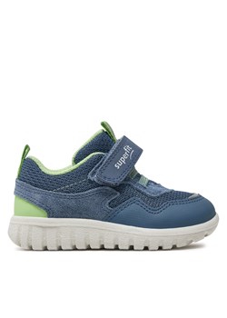 Sneakersy Superfit 1-006204-8030 M Blue/Lightgreen ze sklepu eobuwie.pl w kategorii Buty sportowe dziecięce - zdjęcie 171245411