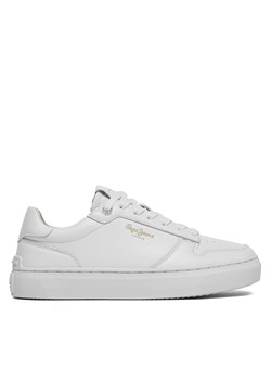 Sneakersy Pepe Jeans Camden Supra W PLS00002 Biały ze sklepu eobuwie.pl w kategorii Trampki damskie - zdjęcie 171245473
