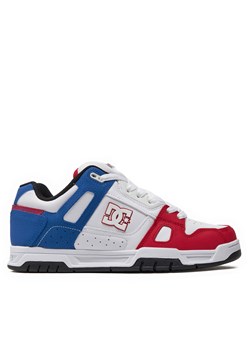 Sneakersy DC Stag 320188 Red/White/Blue RHB ze sklepu eobuwie.pl w kategorii Buty sportowe męskie - zdjęcie 171245542