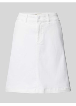 Spódnica jeansowa o długości do kolan z kieszeniami z tyłu model ‘Harlow’ ze sklepu Peek&Cloppenburg  w kategorii Spódnice - zdjęcie 171245680
