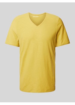 T-shirt z dekoltem w serek ze sklepu Peek&Cloppenburg  w kategorii T-shirty męskie - zdjęcie 171245692