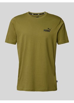 T-shirt z nadrukiem z logo ze sklepu Peek&Cloppenburg  w kategorii T-shirty męskie - zdjęcie 171245693