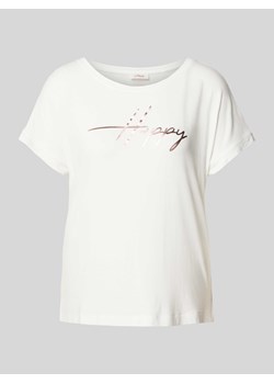 T-shirt z nadrukowanym motywem ze sklepu Peek&Cloppenburg  w kategorii Bluzki damskie - zdjęcie 171245742