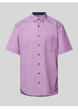 Koszula biznesowa o kroju Modern Fit w kratkę ze sklepu Peek&Cloppenburg  w kategorii Koszule męskie - zdjęcie 171246020