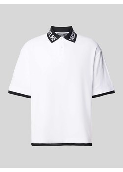 Koszulka polo z nadrukiem z logo ze sklepu Peek&Cloppenburg  w kategorii T-shirty męskie - zdjęcie 171246122