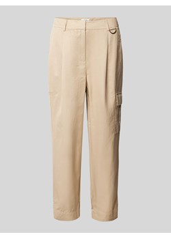 Spodnie o skróconym kroju z kieszeniami cargo model ‘Mipara’ ze sklepu Peek&Cloppenburg  w kategorii Spodnie damskie - zdjęcie 171246164