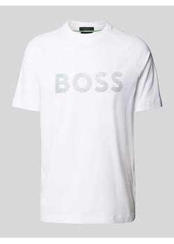 T-shirt z nadrukiem z logo model ‘Teebero’ ze sklepu Peek&Cloppenburg  w kategorii T-shirty męskie - zdjęcie 171246212