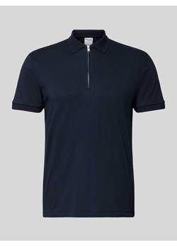 Koszulka polo o kroju regular fit z listwą na zamek błyskawiczny model ‘FAVE’ ze sklepu Peek&Cloppenburg  w kategorii T-shirty męskie - zdjęcie 171246270