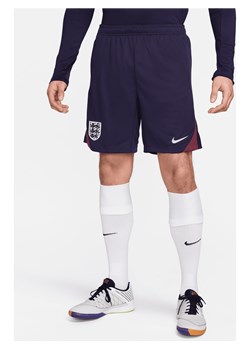 Męskie spodenki piłkarskie z dzianiny Nike Dri-FIT Anglia Strike - Fiolet ze sklepu Nike poland w kategorii Spodenki męskie - zdjęcie 171246310
