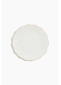 H & M - Porcelanowy talerz - Biały ze sklepu H&M w kategorii Talerze - zdjęcie 171246414
