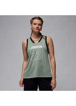 Damska koszulka bez rękawów Jordan 23 - Zieleń ze sklepu Nike poland w kategorii Bluzki damskie - zdjęcie 171247900