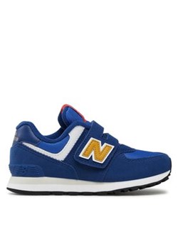 New Balance Sneakersy PV574HBG Niebieski ze sklepu MODIVO w kategorii Buty sportowe dziecięce - zdjęcie 171251264