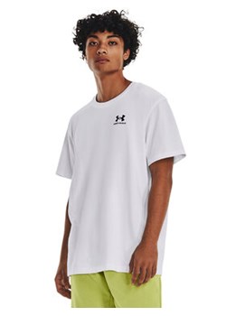 Under Armour T-Shirt Ua Logo Emb 1373997 Biały Relaxed Fit ze sklepu MODIVO w kategorii T-shirty męskie - zdjęcie 171251351