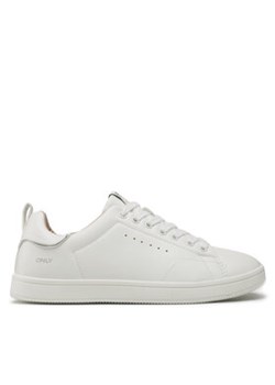 ONLY Sneakersy Onlshilo 15184294 Biały ze sklepu MODIVO w kategorii Trampki damskie - zdjęcie 171251612