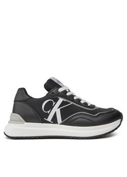Calvin Klein Jeans Sneakersy V3X9-80892-1695 M Czarny ze sklepu MODIVO w kategorii Buty sportowe dziecięce - zdjęcie 171251670