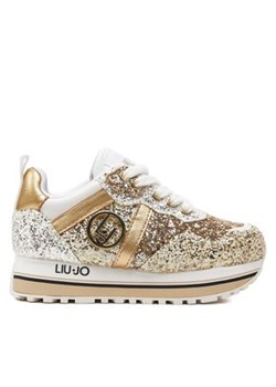 Liu Jo Sneakersy Maxi Wonder 709 4A4305 TX007 Złoty ze sklepu MODIVO w kategorii Buty sportowe dziecięce - zdjęcie 171251923