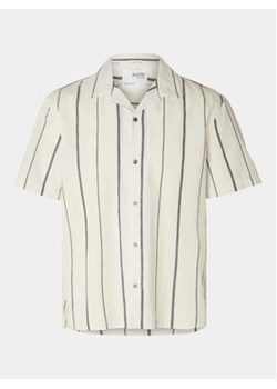 Selected Homme Koszula New Linen 16092978 Beżowy Relaxed Fit ze sklepu MODIVO w kategorii Koszule męskie - zdjęcie 171252181
