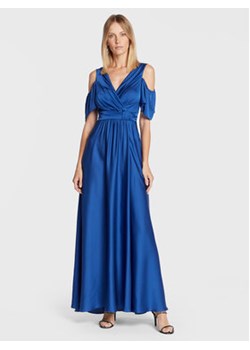 Rinascimento Sukienka wieczorowa CFC0110593003 Granatowy Regular Fit ze sklepu MODIVO w kategorii Sukienki - zdjęcie 171252373